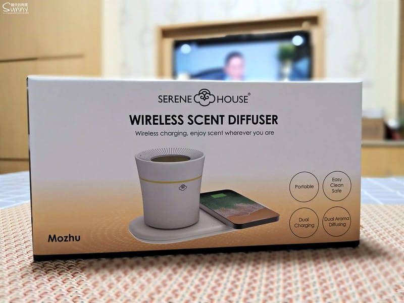 酒窩小姊の開箱日常｜墨竹無限香氛機(充電同時擴香)