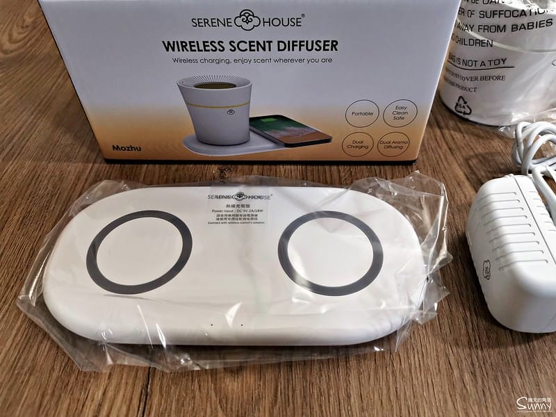 酒窩小姊の開箱日常｜墨竹無限香氛機(充電同時擴香)