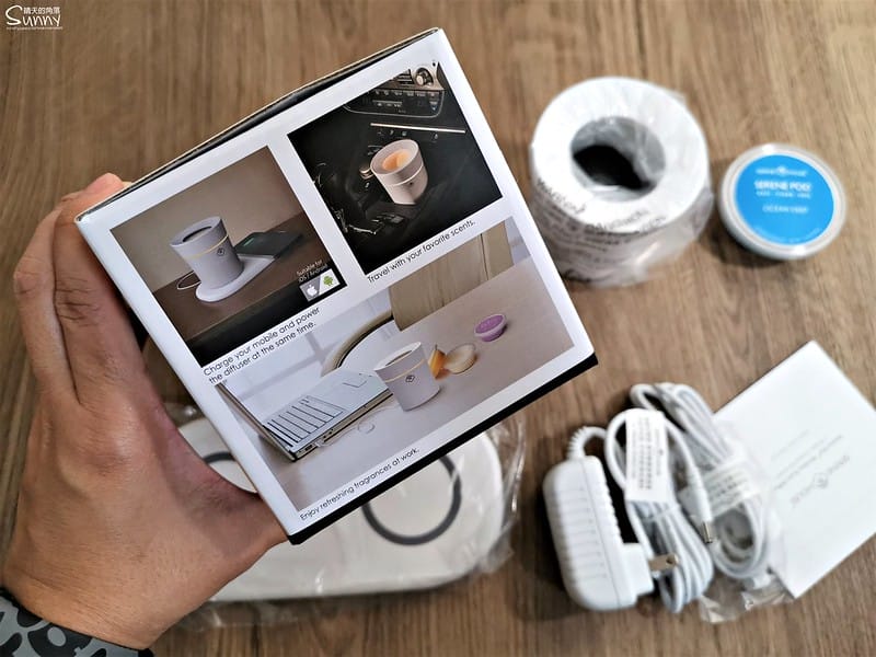 酒窩小姊の開箱日常｜墨竹無限香氛機(充電同時擴香)