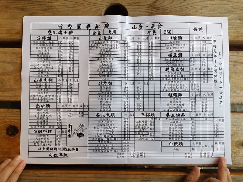 嘉義甕窯雞vs嘉義竹香園