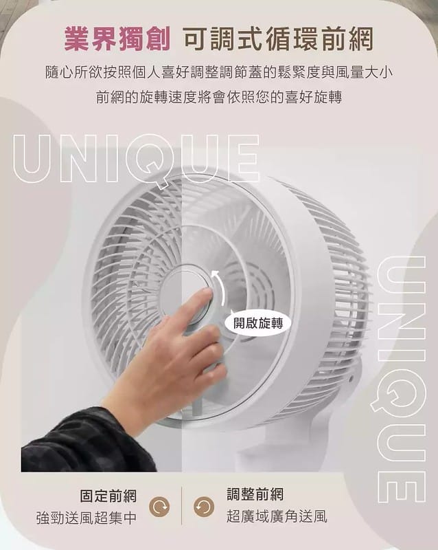 [夏日好物]CLAIRE 10吋DC遙控桌立兩用循環扇 x 樂酷 遊戲多功能USB風扇