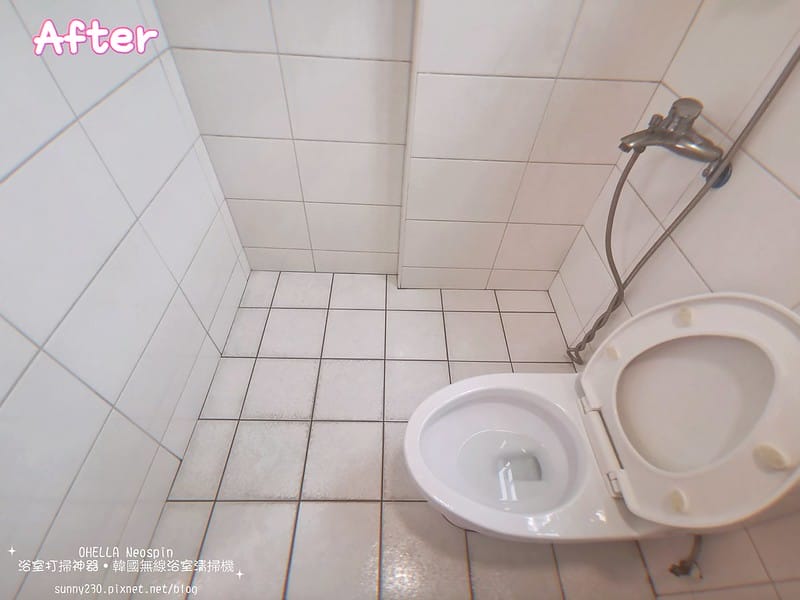 開箱｜韓國OHELLA Neospin無線浴室清掃機