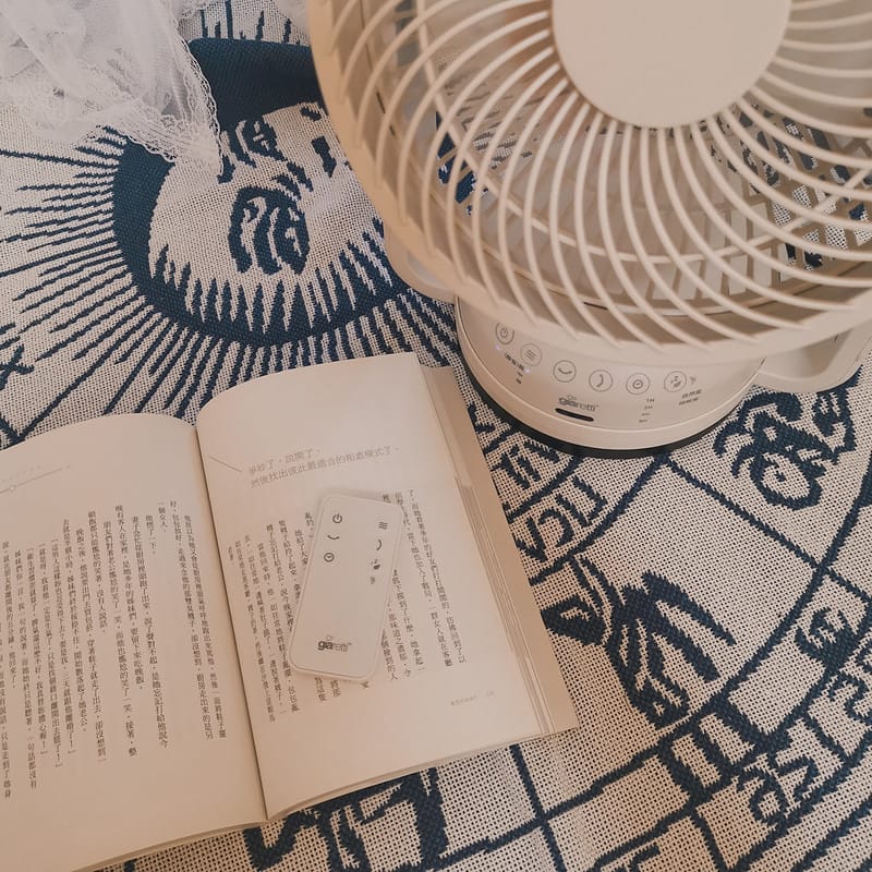 酒窩小姊の開箱日常｜Giaretti  10吋遙控DC復古循環扇(GT-VF10)