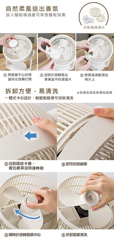 酒窩小姊の開箱日常｜Giaretti  10吋遙控DC復古循環扇(GT-VF10)