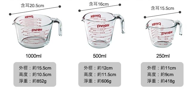 廚房好物推薦|【美國康寧 Pyrex】耐熱玻璃單耳量杯,廚房必備超強單品,可進烤箱/微波爐/洗碗機 - 第5張圖 1627743832184