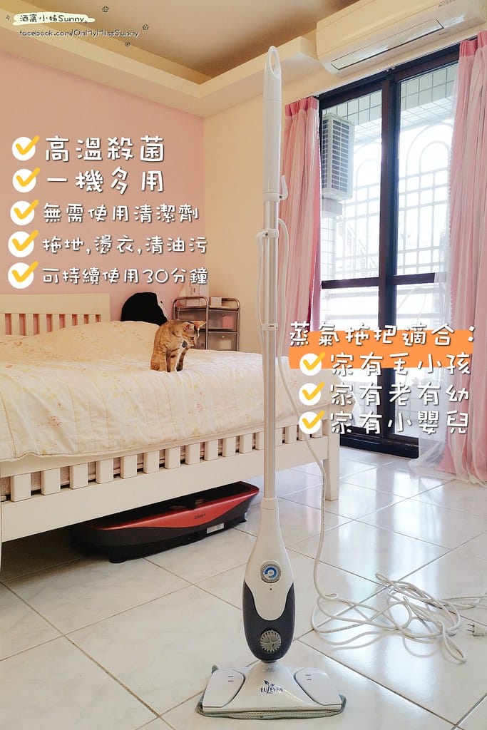 【Euleven有樂紛】多功能蒸氣拖把