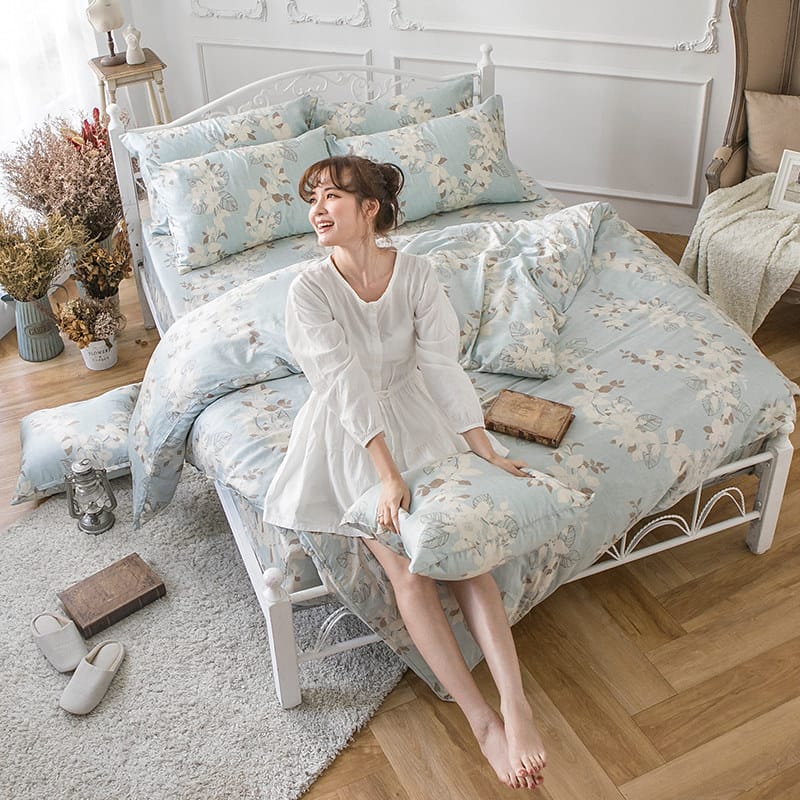 睡過就回不去的天絲系列｜戀家小舖．台灣製造．網美床包就愛60支天絲床包兩用被套組