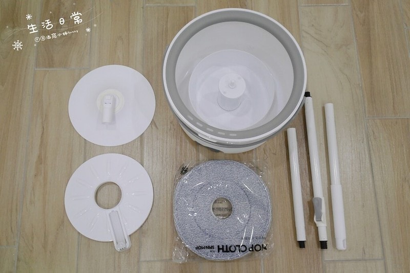 百潔_免沾手_拖布_髒污分離