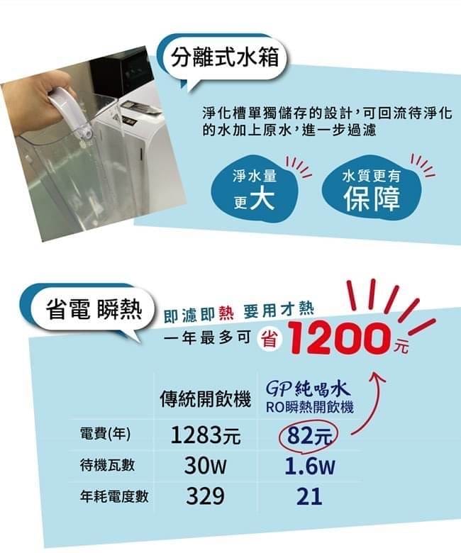 開箱｜GPLUS 純喝水-RO濾靜瞬熱開飲機GP-W01R | 3秒瞬熱🍵