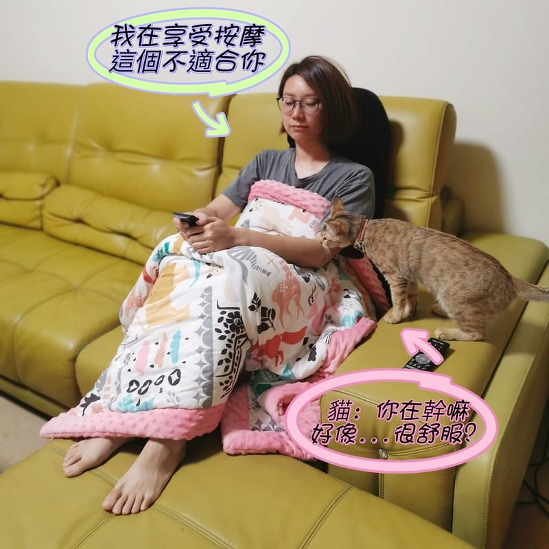 按摩背墊推薦｜Tokuyo【HEALTHPIT】 My MASTER 3D雙手感按摩背墊 HH-566