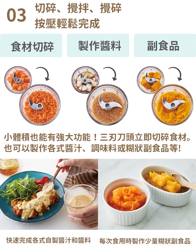 開箱｜只要充飽電就可以帶出門的recolte麗克特無線調理機RCP-5,1機多用,切碎/攪拌/攪碎等一機完成