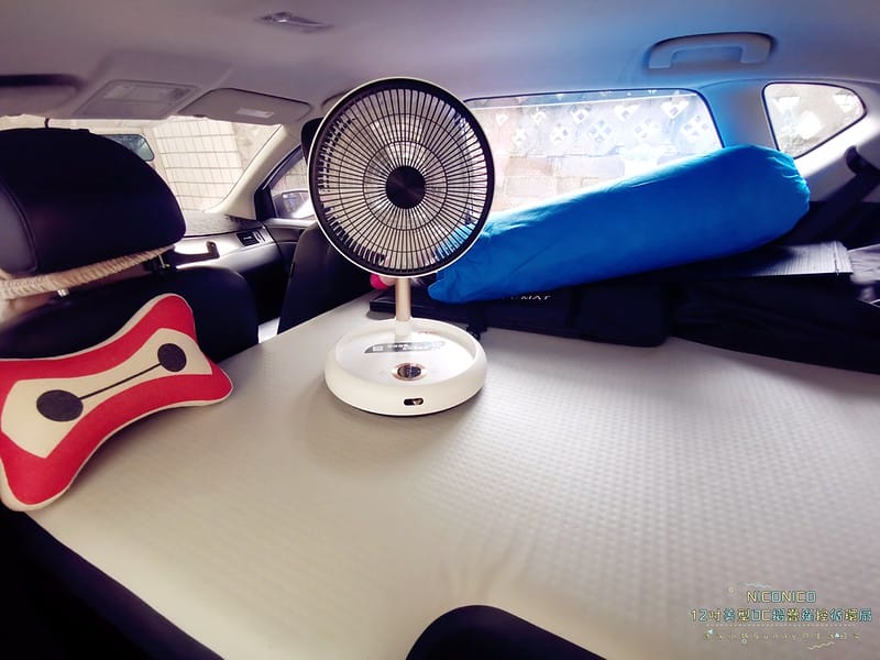 開箱｜【NICONICO】12吋美型DC摺疊遙控循環扇