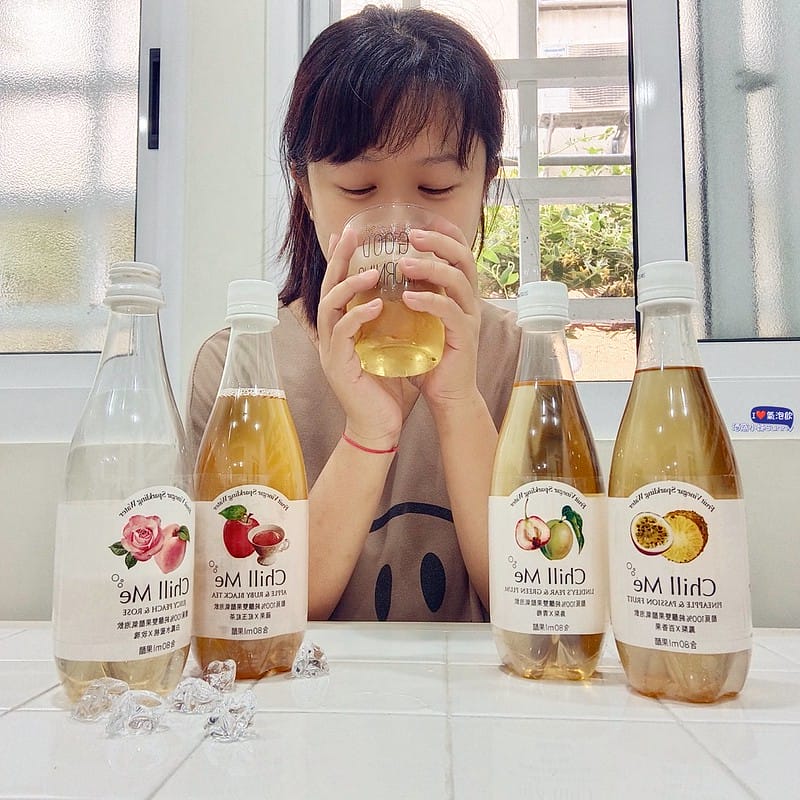 我愛吃醋！我愛氣泡飲，醋覓Chill Me 純釀雙果醋氣泡飲，讓我一次滿足吃醋＋氣泡飲，好方便