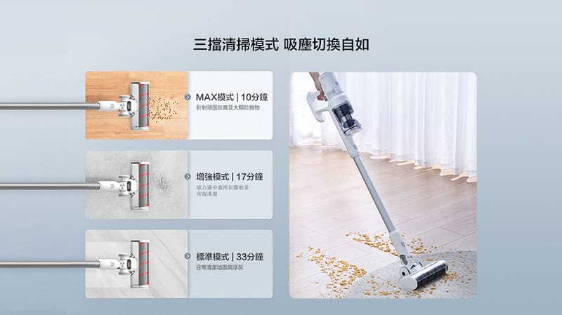 【rOIDMI 睿米】輕盈無線手持吸塵器 MOJIETU M10