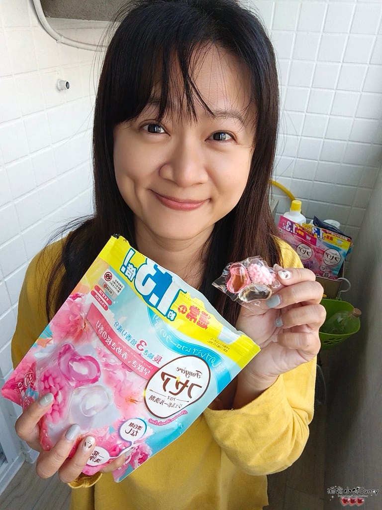 酒窩小姊Sunny開箱好物｜日本GR株式會社-晶球洗衣膠囊