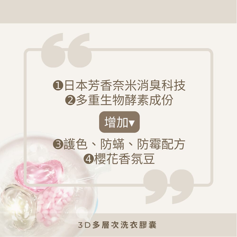 酒窩小姊Sunny開箱好物｜日本GR株式會社-晶球洗衣膠囊