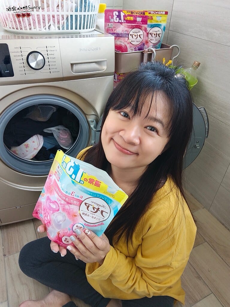 酒窩小姊Sunny開箱好物｜日本GR株式會社-晶球洗衣膠囊