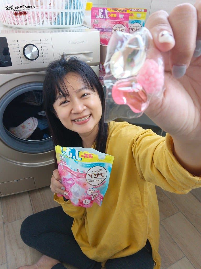 酒窩小姊Sunny開箱好物｜日本GR株式會社-晶球洗衣膠囊