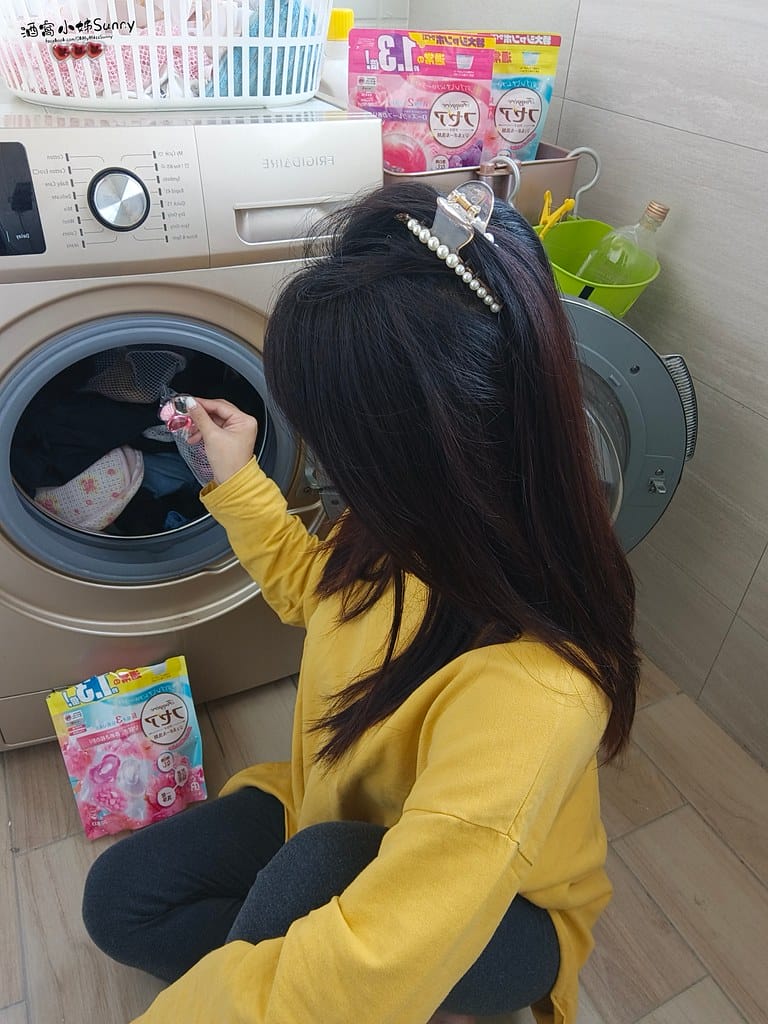 酒窩小姊Sunny開箱好物｜日本GR株式會社-晶球洗衣膠囊