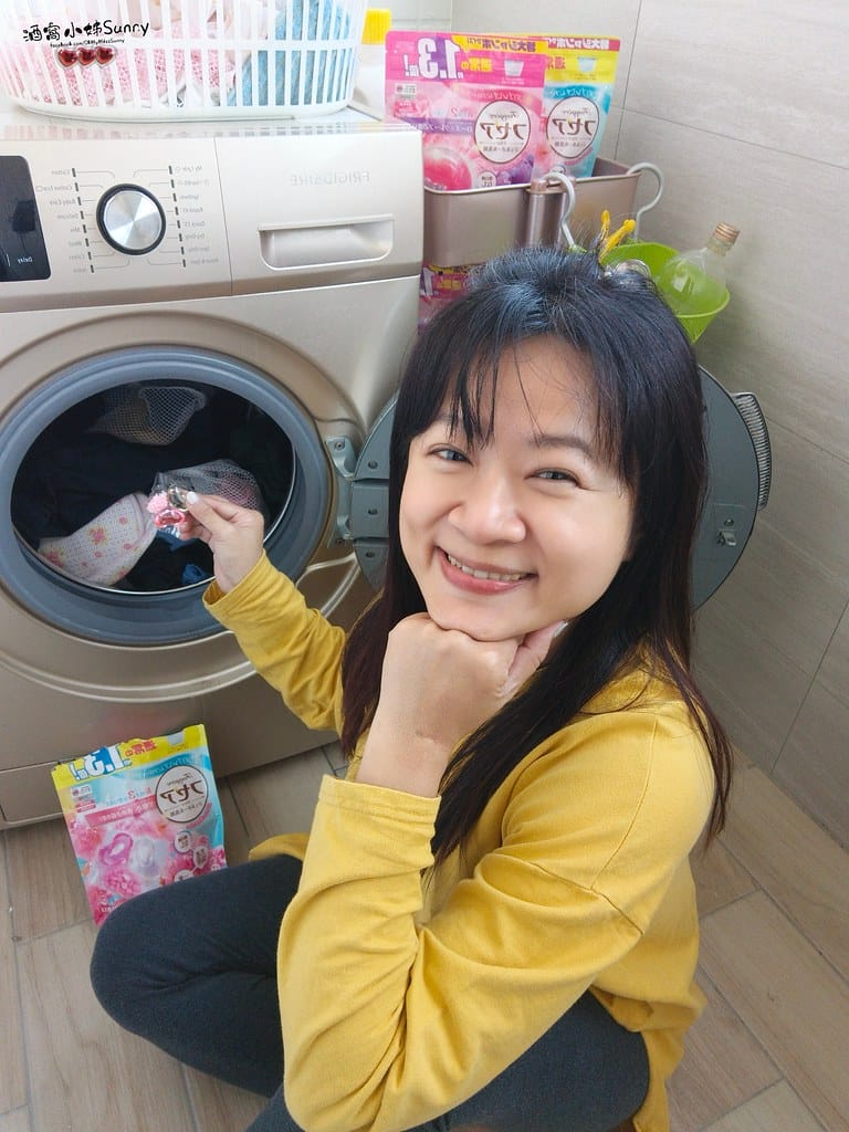 酒窩小姊Sunny開箱好物｜日本GR株式會社-晶球洗衣膠囊