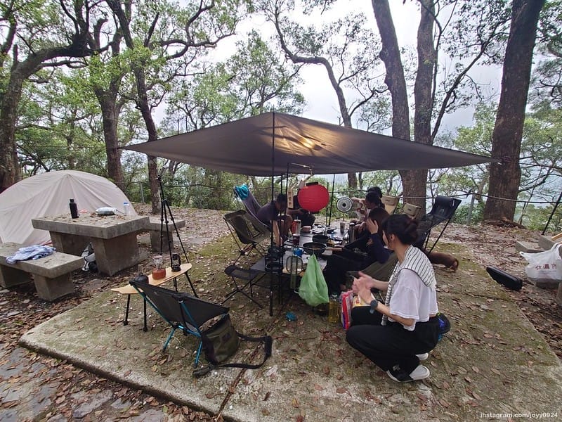 野營中｜2023513神山露營 photo by instagram.com/joyy0924