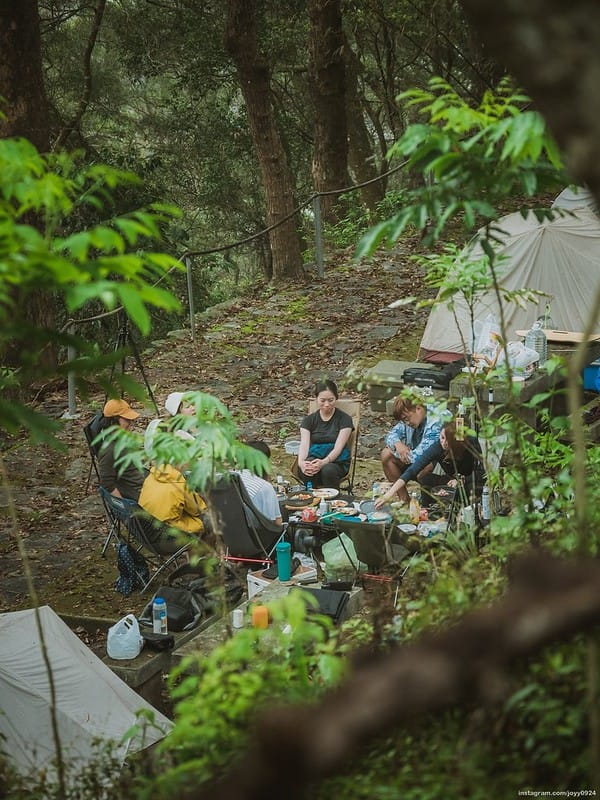 野營中｜2023513神山露營 photo by instagram.com/joyy0924