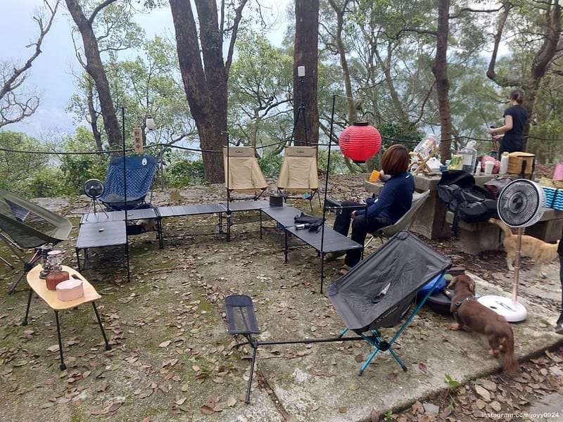 野營中｜2023513神山露營 photo by instagram.com/joyy0924