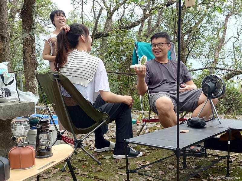 野營中｜2023513神山露營 photo by instagram.com/joyy0924