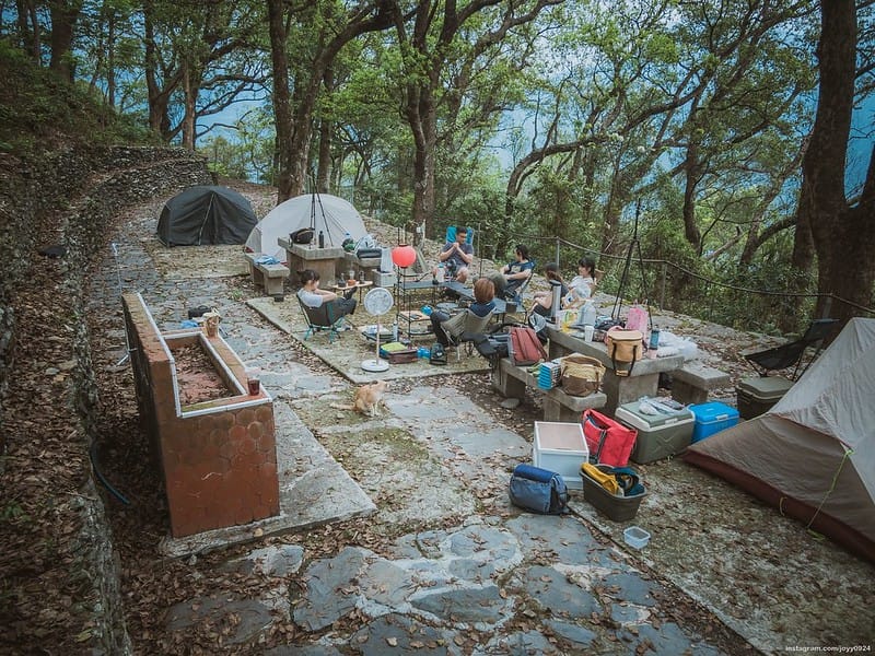 野營中｜2023513神山露營 photo by instagram.com/joyy0924