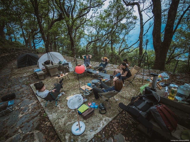 野營中｜2023513神山露營 photo by instagram.com/joyy0924