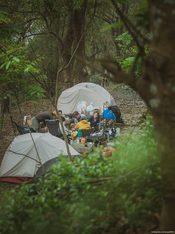 野營中｜2023513神山露營 photo by instagram.com/joyy0924