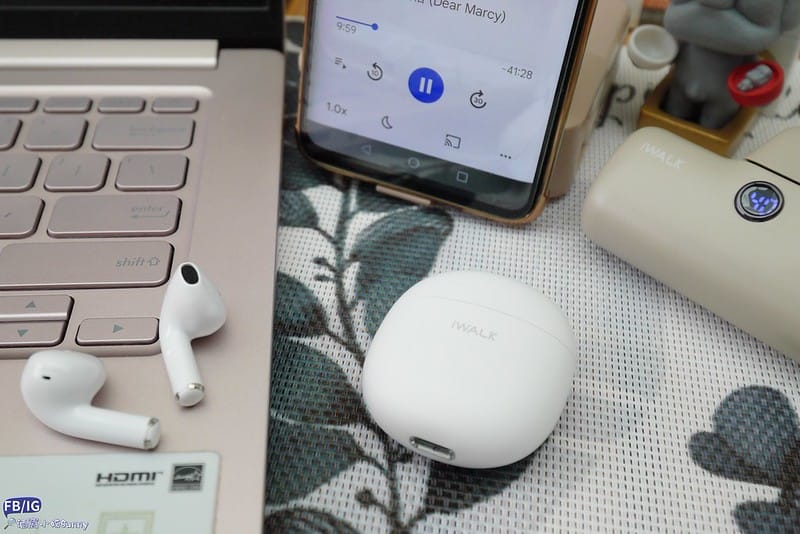 開箱｜iWALK 鵝卵石 藍芽耳機