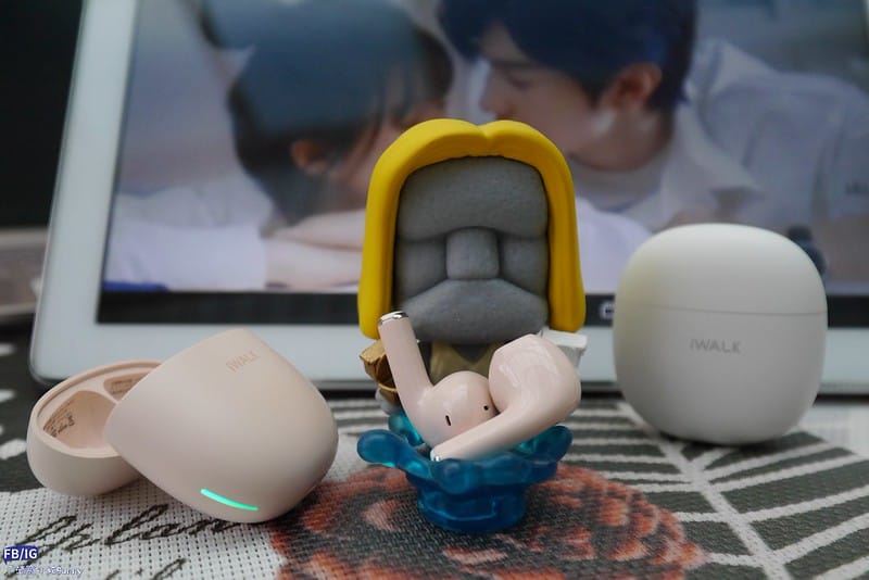 開箱｜iWALK 鵝卵石 藍芽耳機