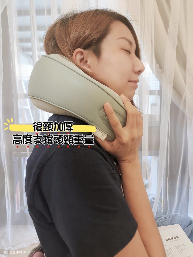 KINYO Q彈電動按摩頸枕