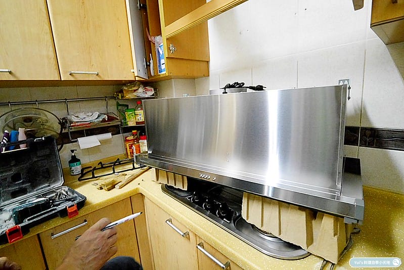 雙腔攏煙隱藏式排油煙機