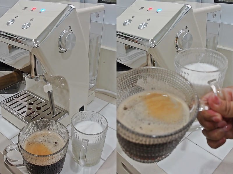 開箱&團購｜最適合新手的第一台咖啡機- KINYO半自動義式奶泡咖啡機(CMH-7930)只要26XX元