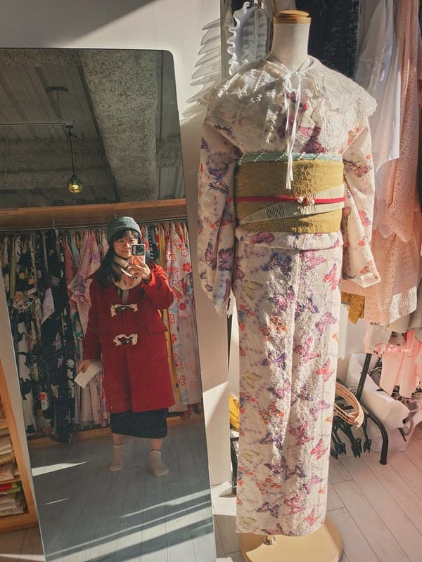 日本4°-14°的保暖穿搭/冬季和服保暖穿搭