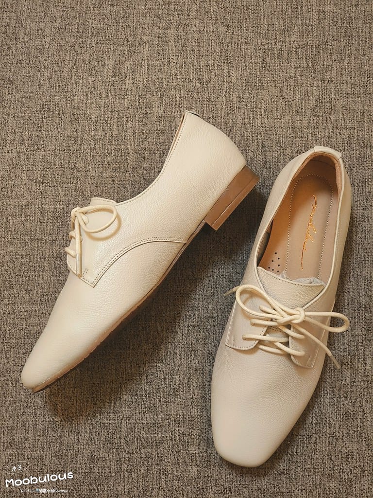 【moobulous木子】台灣手工真皮氣墊平底鞋