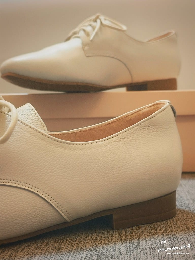 【moobulous木子】台灣手工真皮氣墊平底鞋