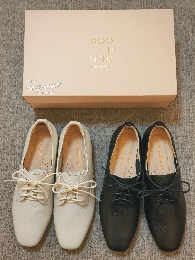 【moobulous木子】台灣手工真皮氣墊平底鞋