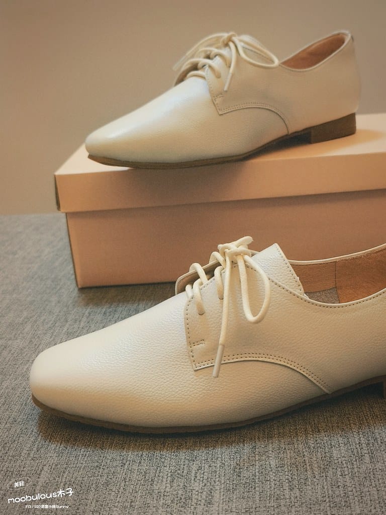 【moobulous木子】台灣手工真皮氣墊平底鞋