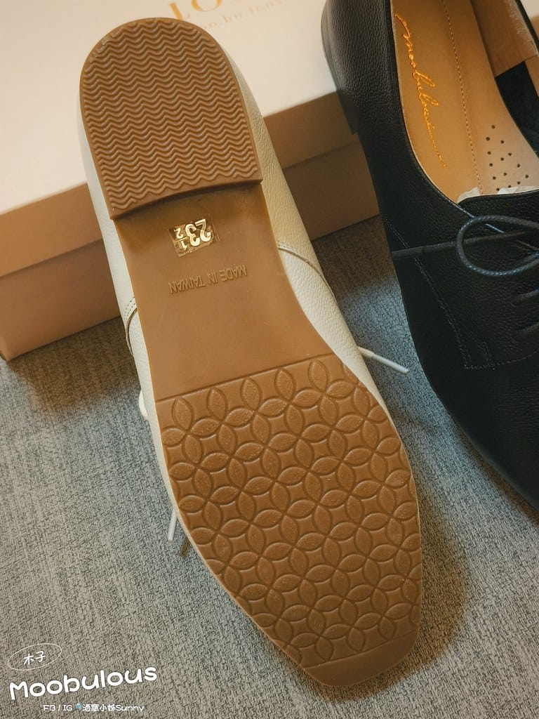 【moobulous木子】台灣手工真皮氣墊平底鞋
