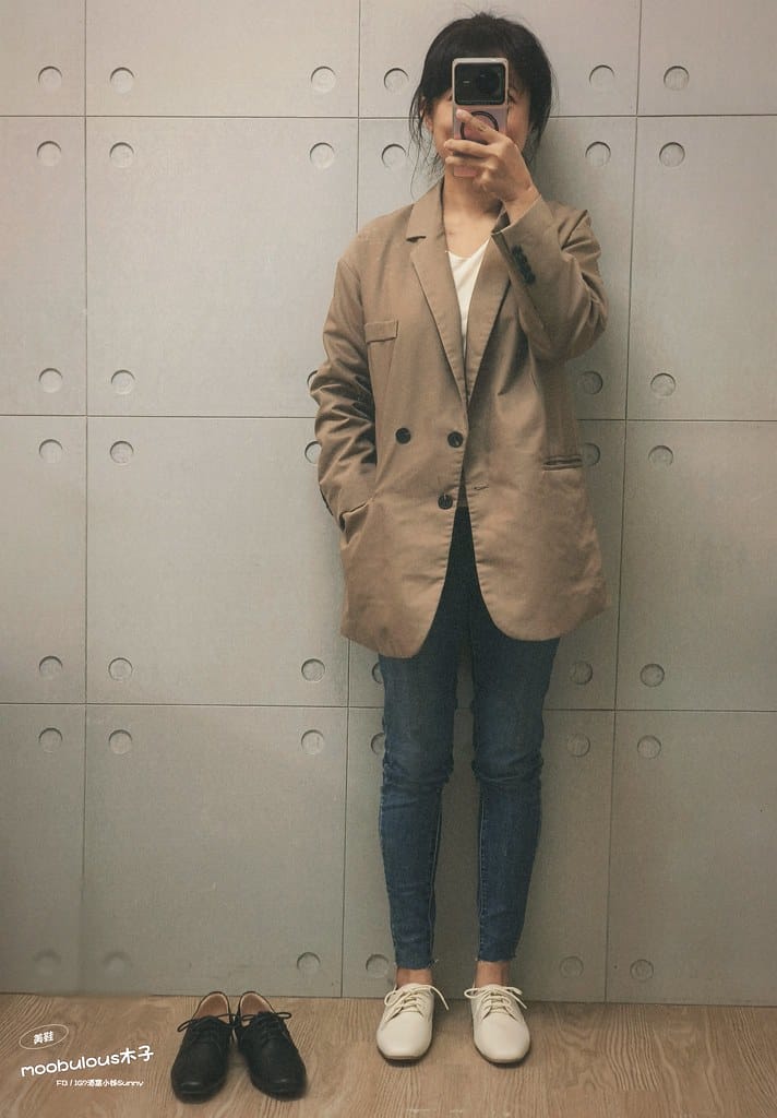 【moobulous木子】台灣手工真皮氣墊平底鞋