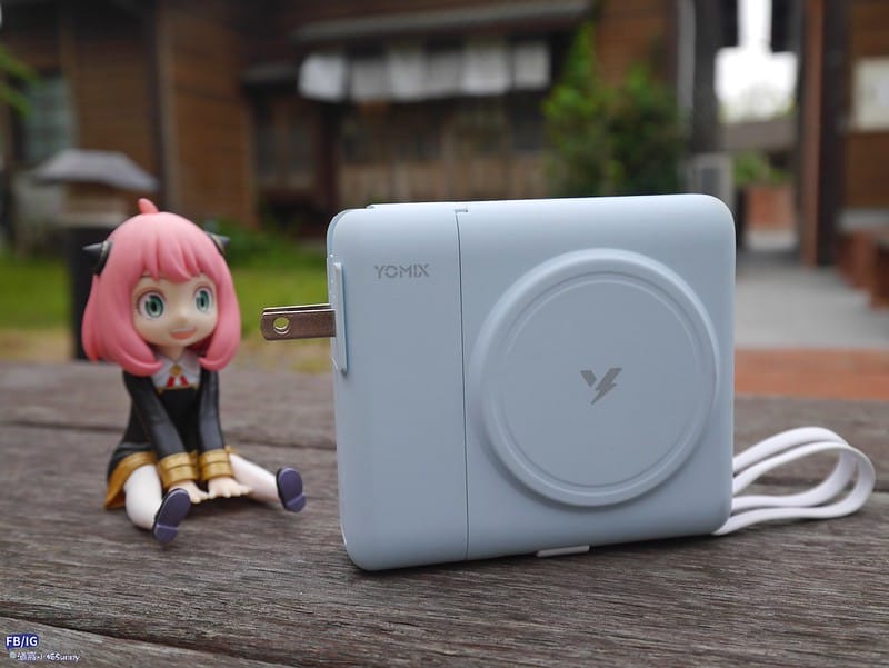 開箱｜YOMIX優迷.八合一自帶線22W三孔快充10000mAh可拆插頭行動電源/【FAMMIX】3孔4插4埠USB Wi-Fi智能延長線/【YOMIX 優迷】PD 60W Type-C 1.5M六合一編織極速傳輸充電線/【YOMIX 優迷】PD 60W Type-C 1.5M六合一編織極速傳輸充電線