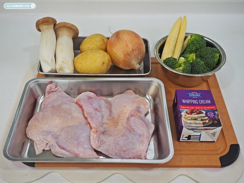 【KINYO】食光鍋-全能智慧壓力鍋食譜 奶油燉雞