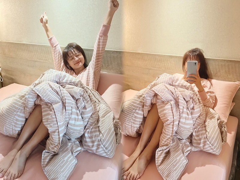 十月被開箱免萬元!千元高CP值輕又暖的羽絨被,可免裝被套直接蓋睡,可手洗機洗可捲收好收納,帶出國,露營都方便(文末有讀者優惠)