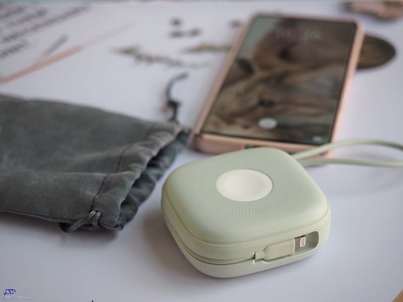 開箱｜aircolor 雲朵系六合一 磁吸無線快充行動電源