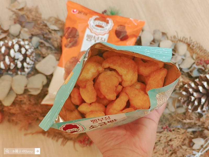 韓國零食/韓國餅乾/韓國牛角麵包餅乾/韓國牛角麵包造型餅乾/韓國可頌造型餅乾