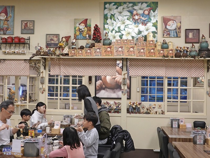 嘉義六腳鄉美食北歐工坊複合式餐廳,台灣唯一荷蘭娃娃主題餐廰