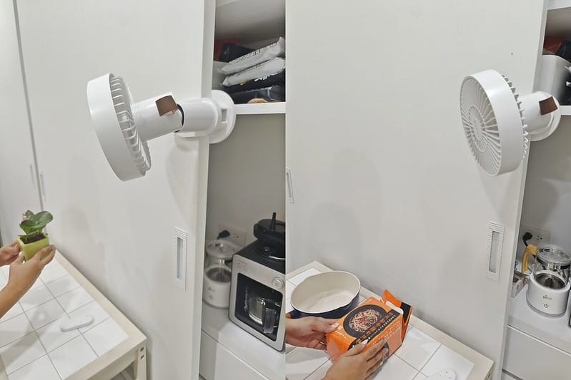 開箱ᵀⁱᵐᵉ【FUNY】桌上型循環扇+手持風扇